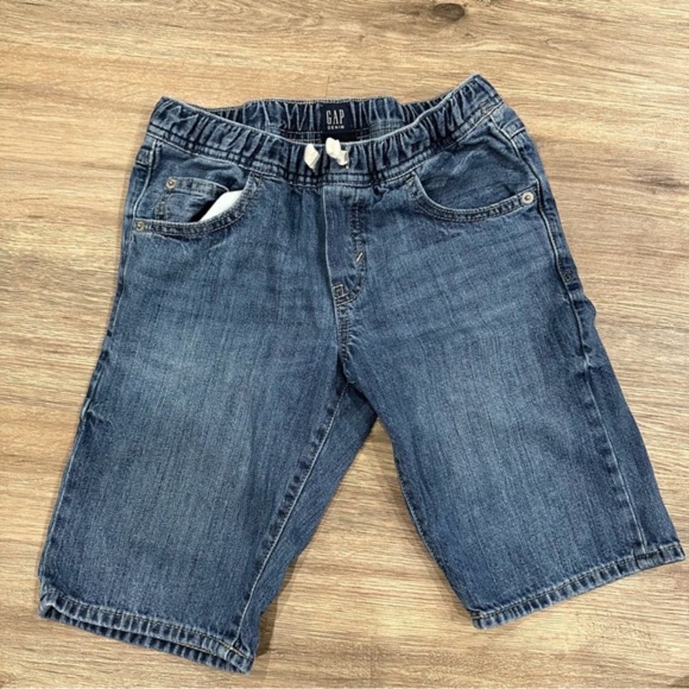 {preloved} Boy’s GAP Jean Drawstring Shorts 
Size M 8-9